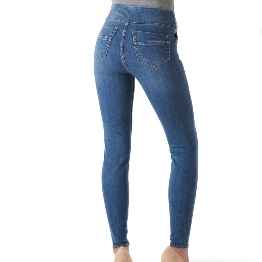 Rock & Republic Fever Denim Rx Slimming Pull On Skinny Jeans - Picture 2 of 10